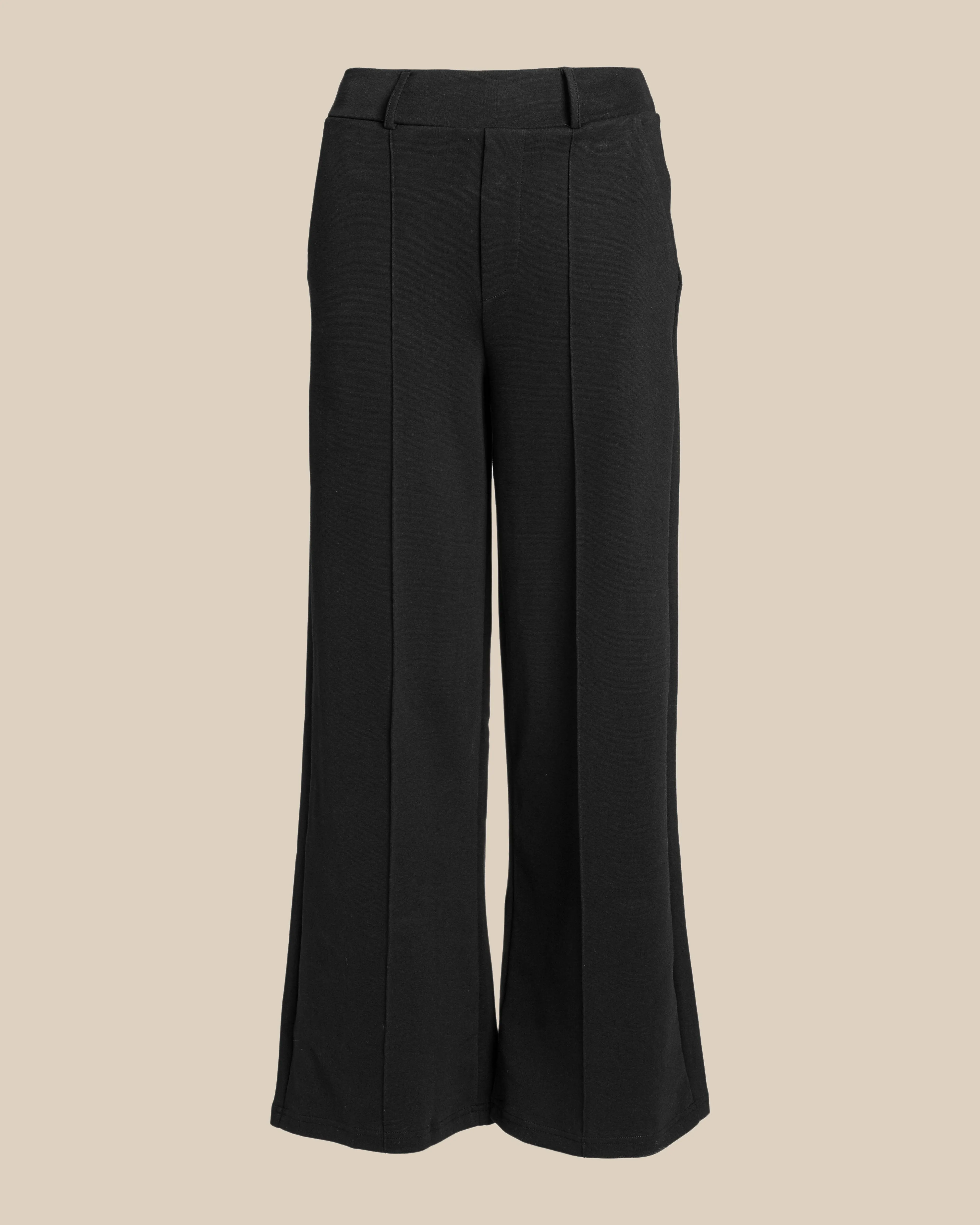 Wide Leg Pleated Pants Black sold by Ivalo.com product image thumbnail 3
