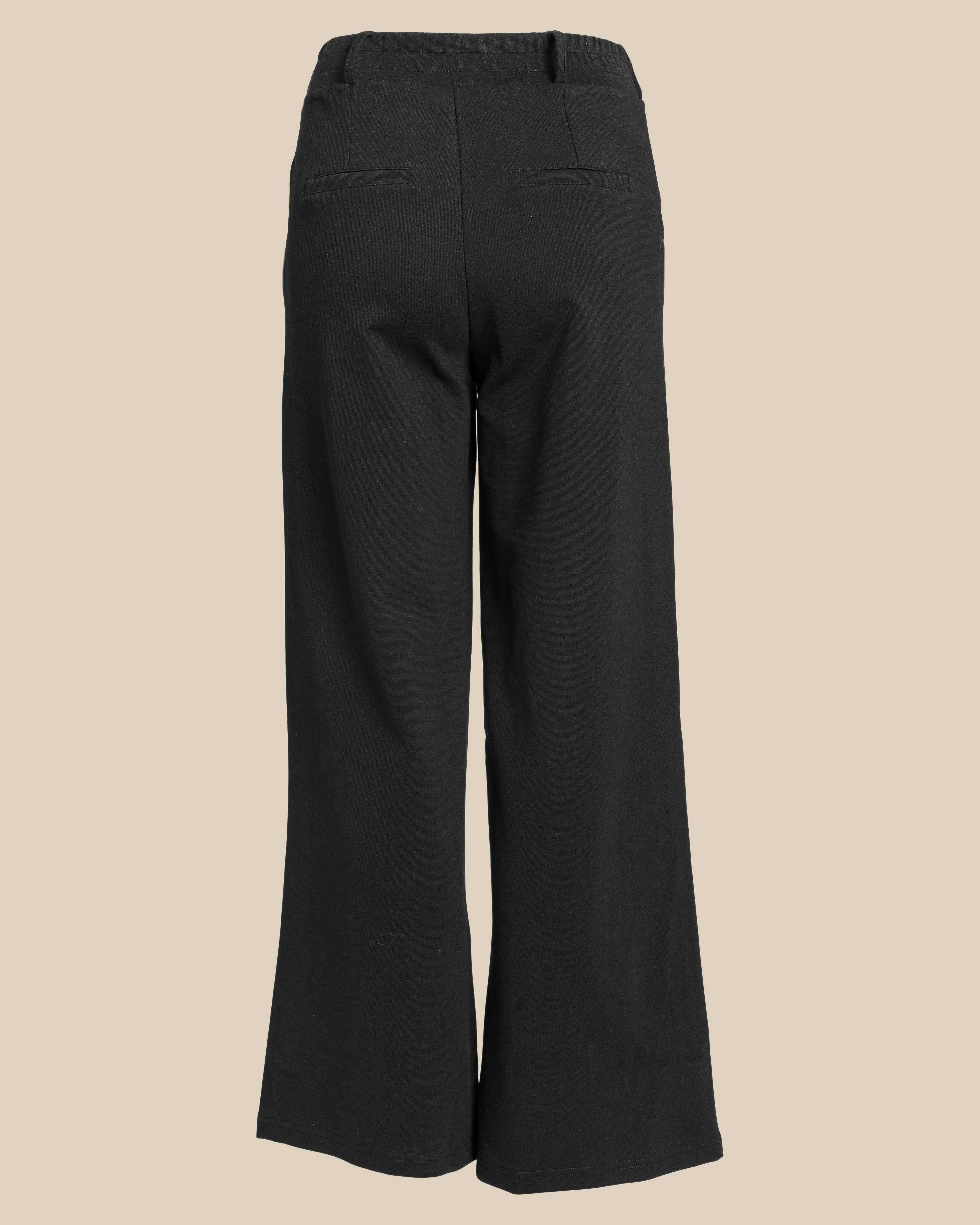 Wide Leg Pleated Pants Black sold by Ivalo.com product image thumbnail 4