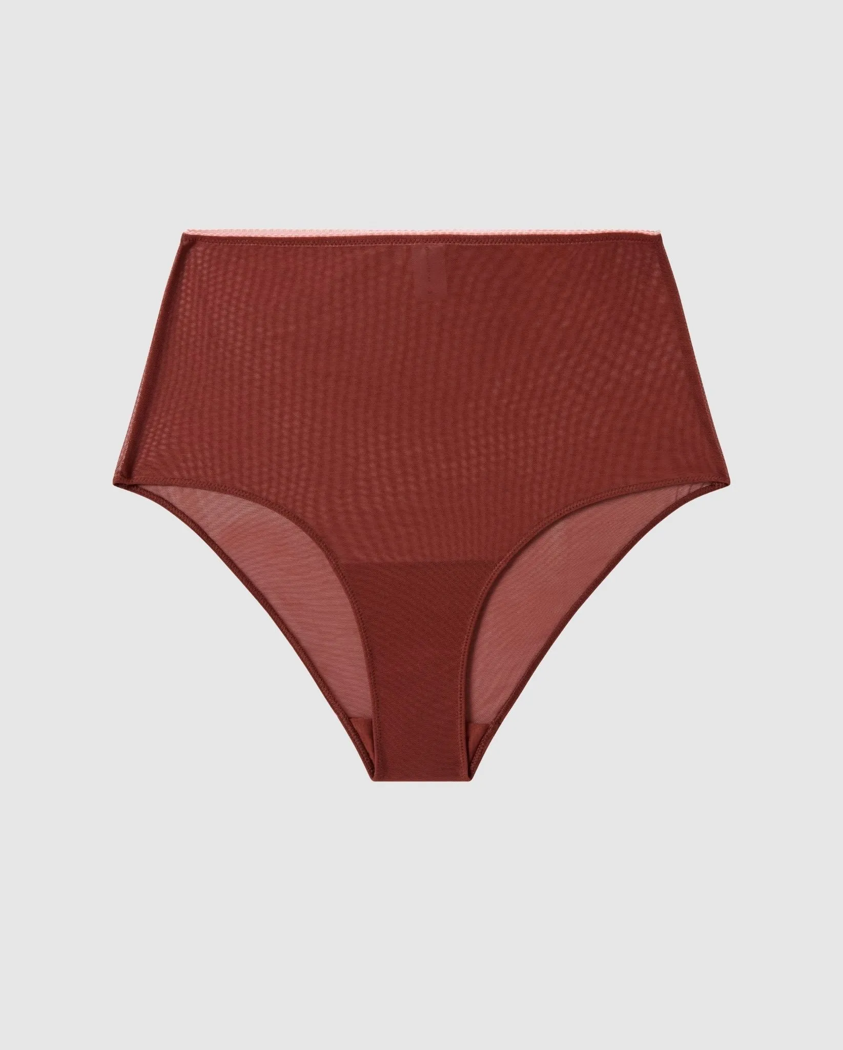 Mesh Highwaist Briefs Rust sold by Ivalo.com
