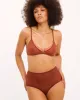 Mesh Highwaist Briefs Rust sold by Ivalo.com