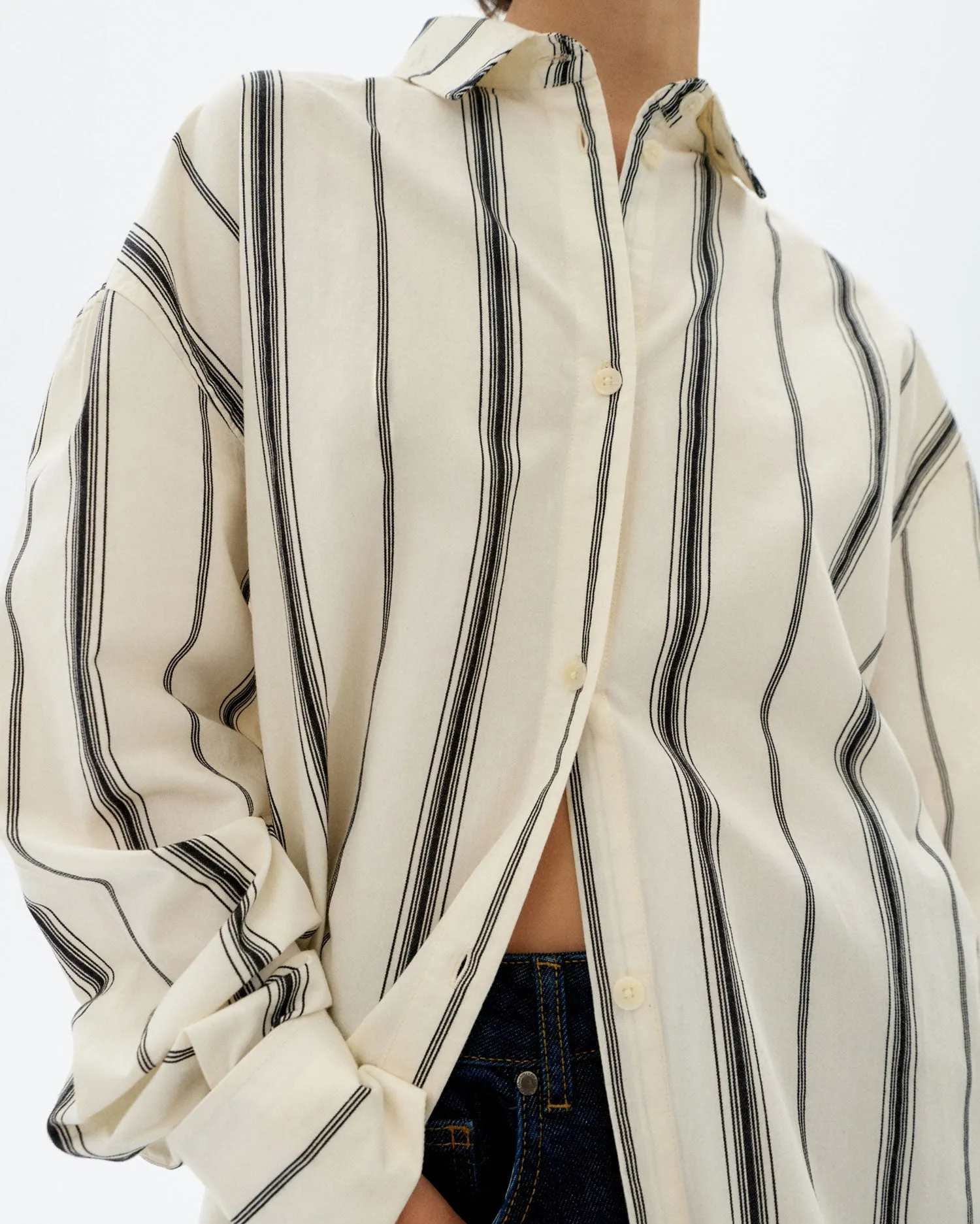 Juana Blouse Black Stripes White sold by Ivalo.com product image thumbnail 2