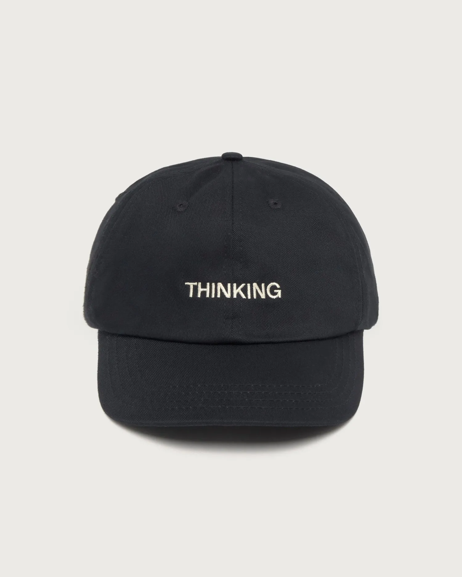 Chris Cap Embroidered Thinking Black sold by Ivalo.com product image thumbnail 3