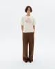 Lucia Hand Embroidered Flower T-Shirt White sold by Ivalo.com