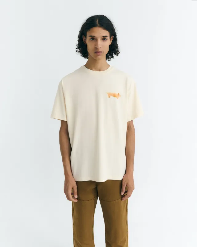 Aaron T-Shirt Perro Salchicha White sold by Ivalo.com