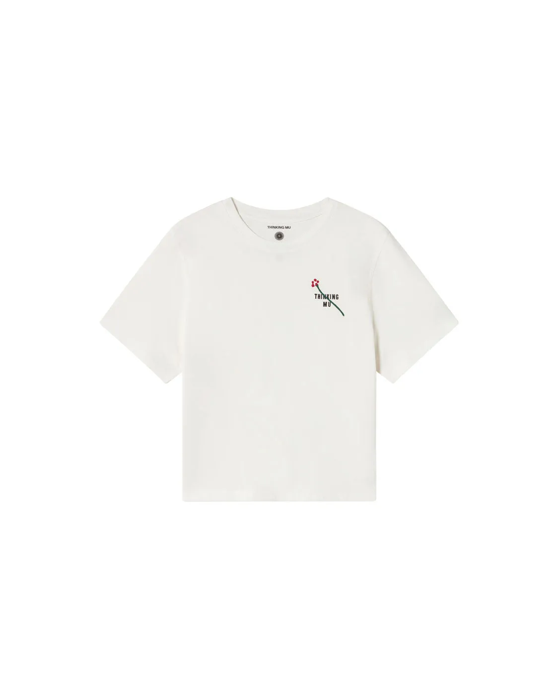 Lucia T-Shirt Embroidered Flor TM White sold by Ivalo.com product image thumbnail 5