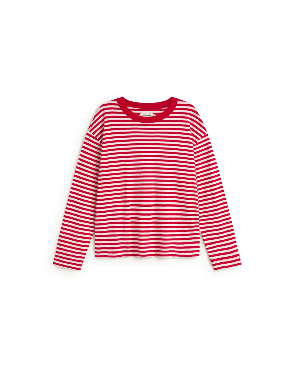 Emily R Long Sleeve Striped T-Shirt Red/White sold by Ivalo.com product image thumbnail 5