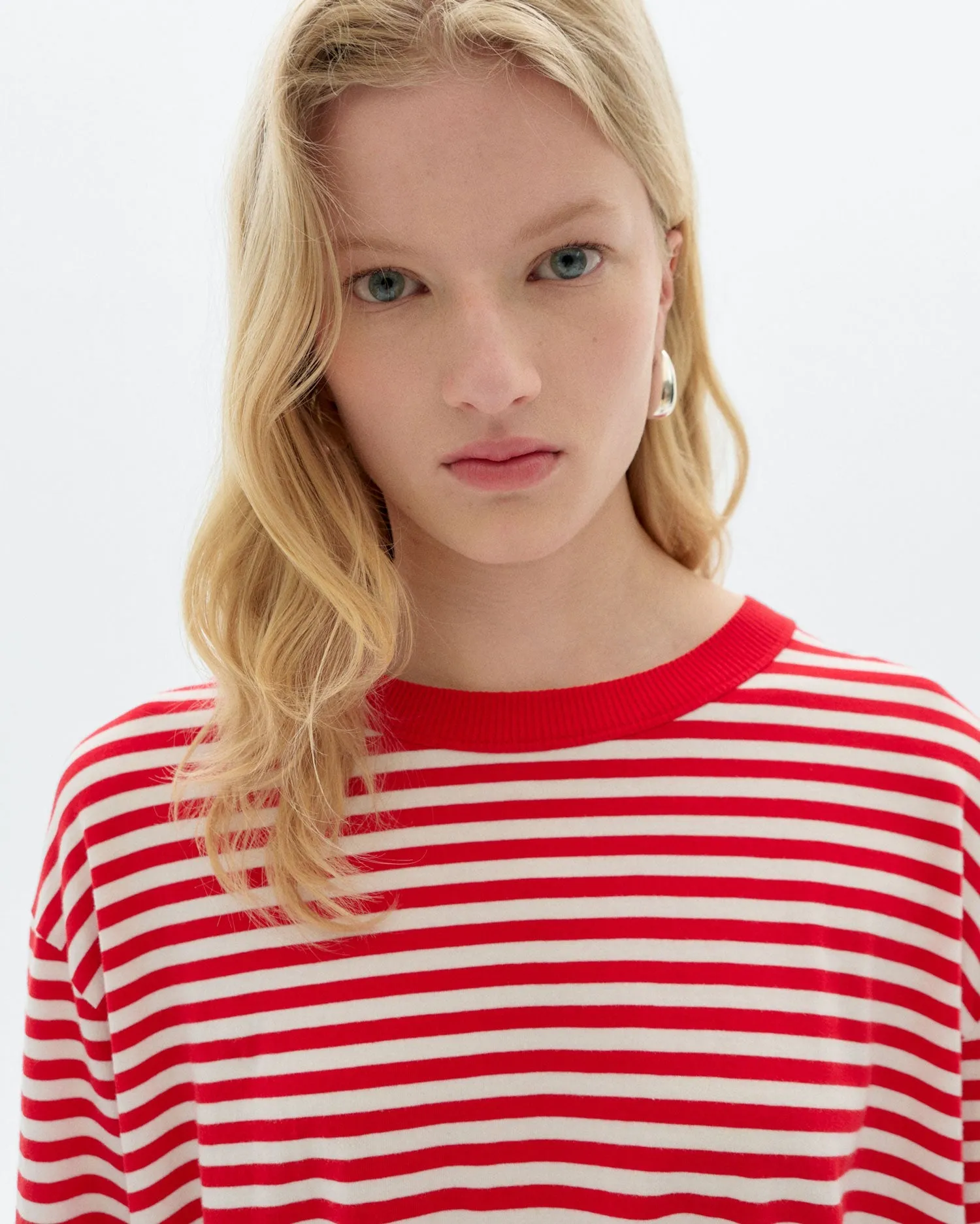 Emily R Long Sleeve Striped T-Shirt Red/White sold by Ivalo.com product image thumbnail 3