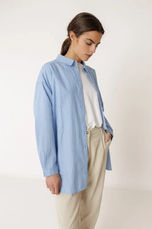 Long Striped Shirt Blue sold by Ivalo.com