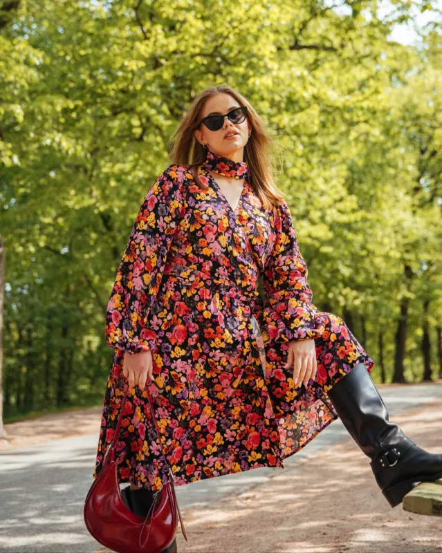 Wrap Dress Wild Lea Mini sold by Ivalo.com