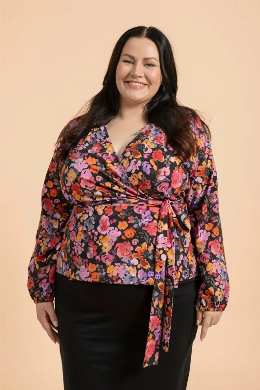 Soft Wrap Blouse Wild Lea Mini sold by Ivalo.com