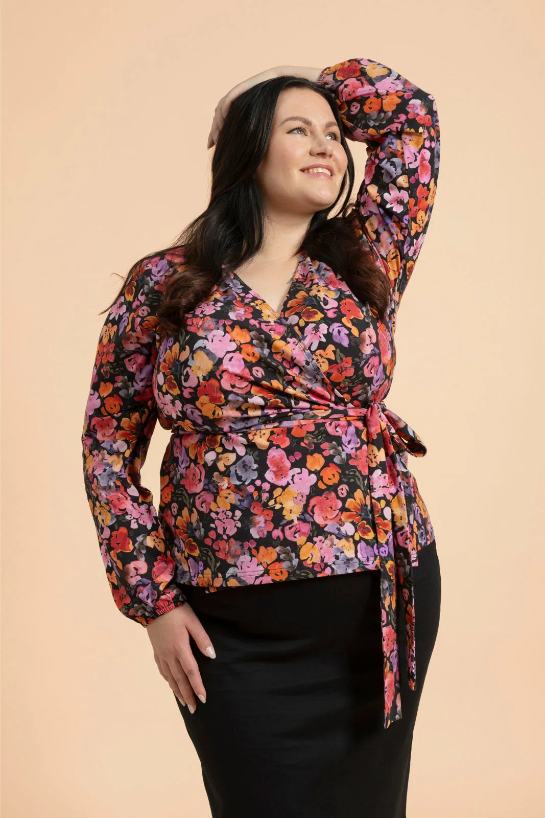 Soft Wrap Blouse Wild Lea Mini sold by Ivalo.com product image thumbnail 3