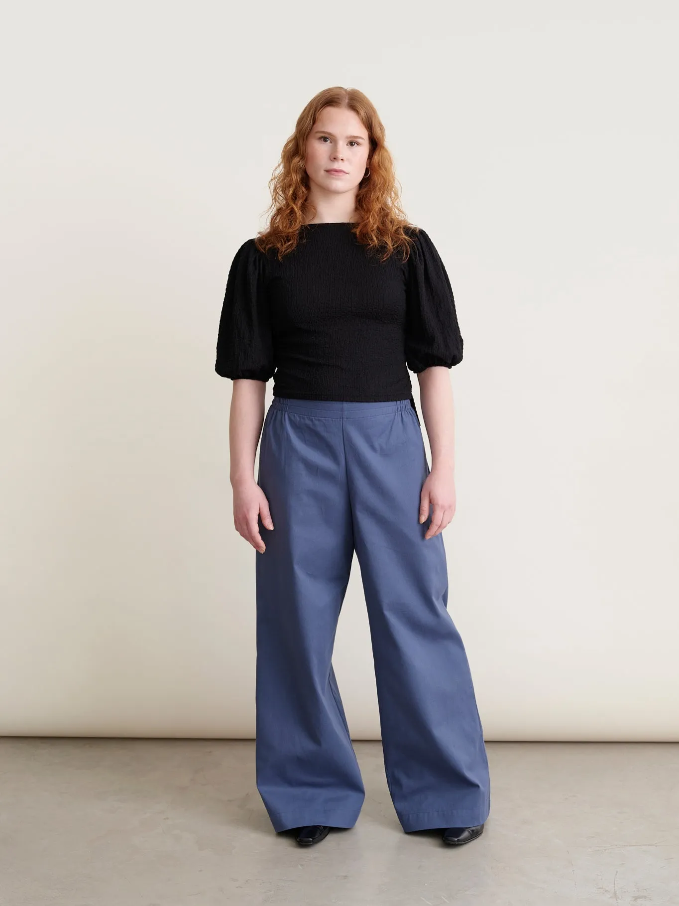 Ellie Twill Pants Vintage Indigo Blue sold by Ivalo.com product image thumbnail 4