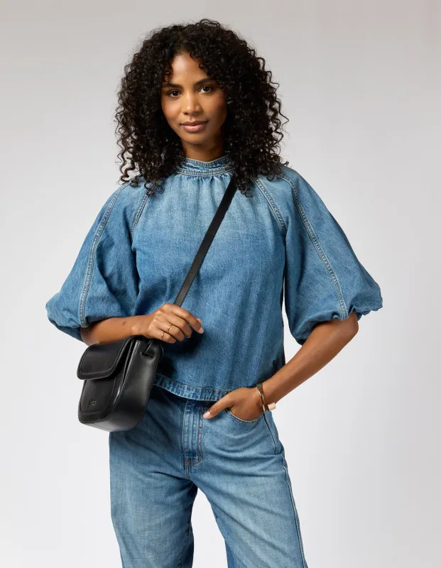 Nina Bag Classic Leather Black sold by Ivalo.com