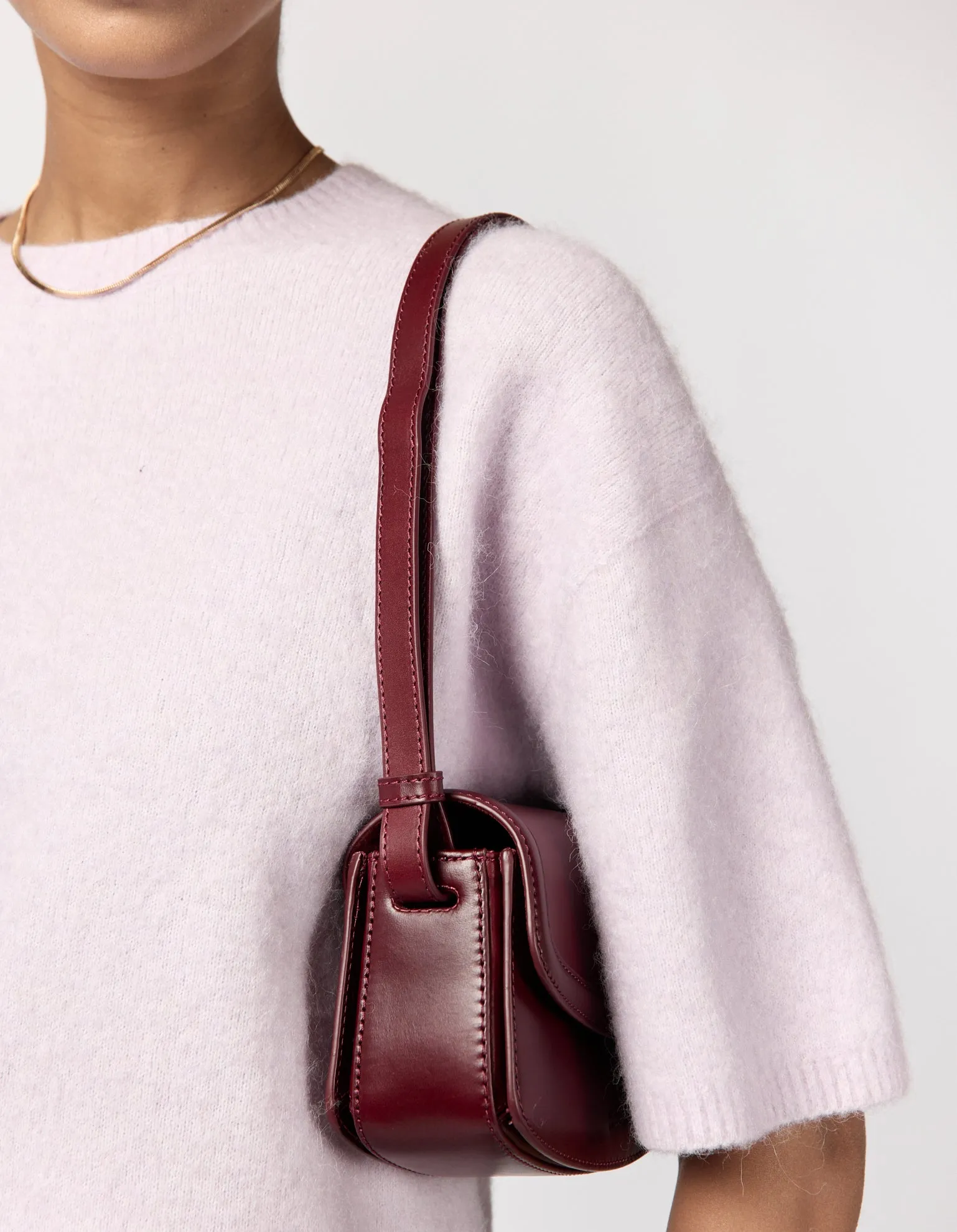 Kendalini Bag Classic Leather Dark Cherry sold by Ivalo.com product image thumbnail 2