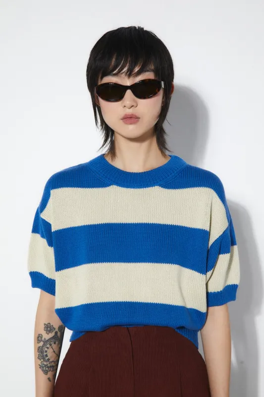Pattie Sweater Blue Stripes sold by Ivalo.com