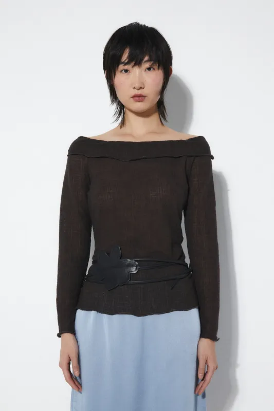 Rose Belt Black sold by Ivalo.com