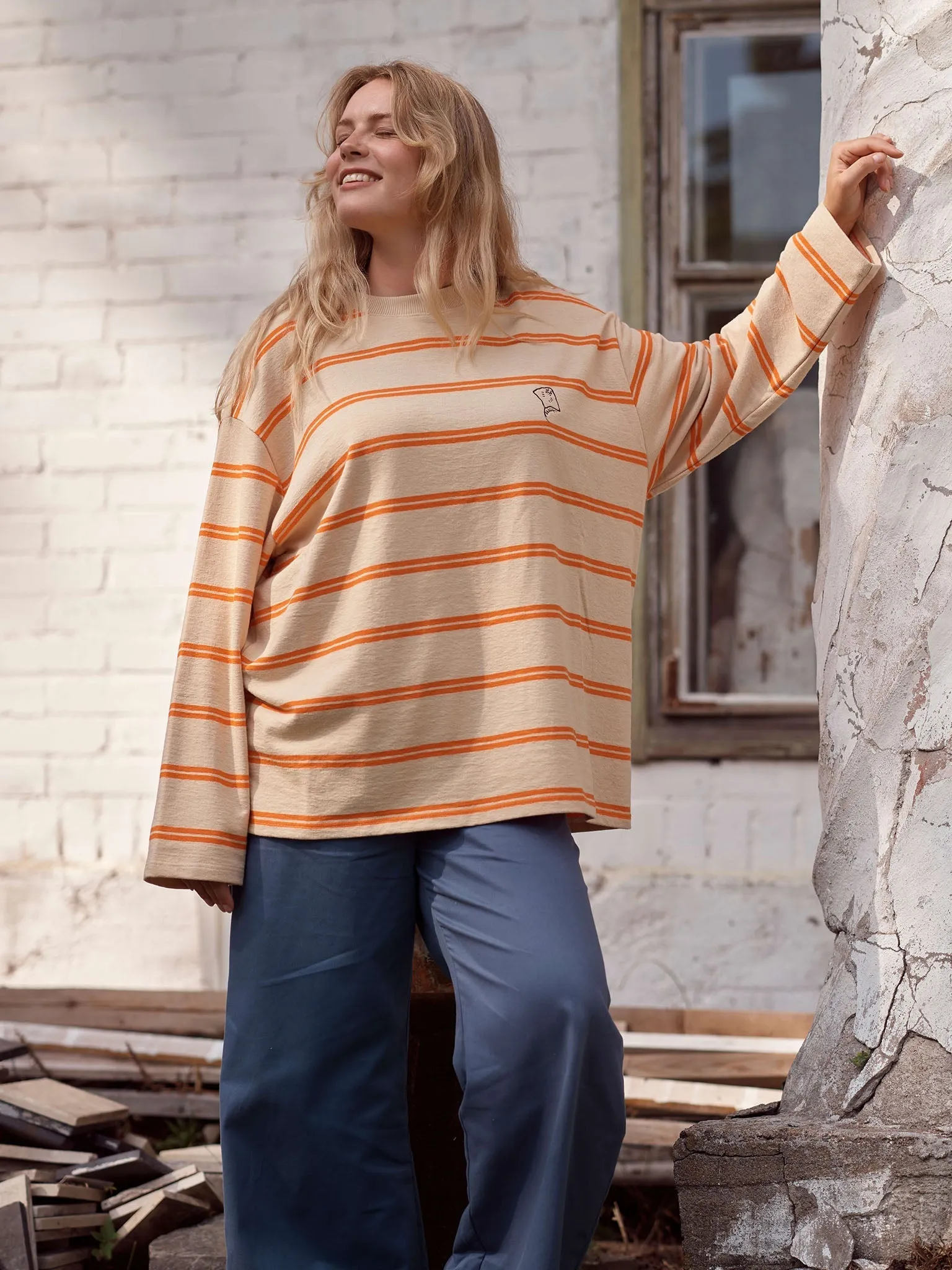 Striped Oversize Jacquard Shirt sold by Ivalo.com product image thumbnail 3