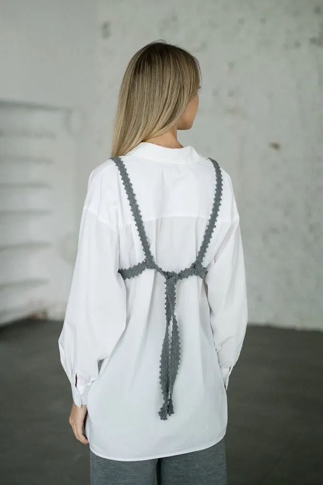 Crochet Merino Wool Bralette Top sold by Ivalo.com product image thumbnail 2