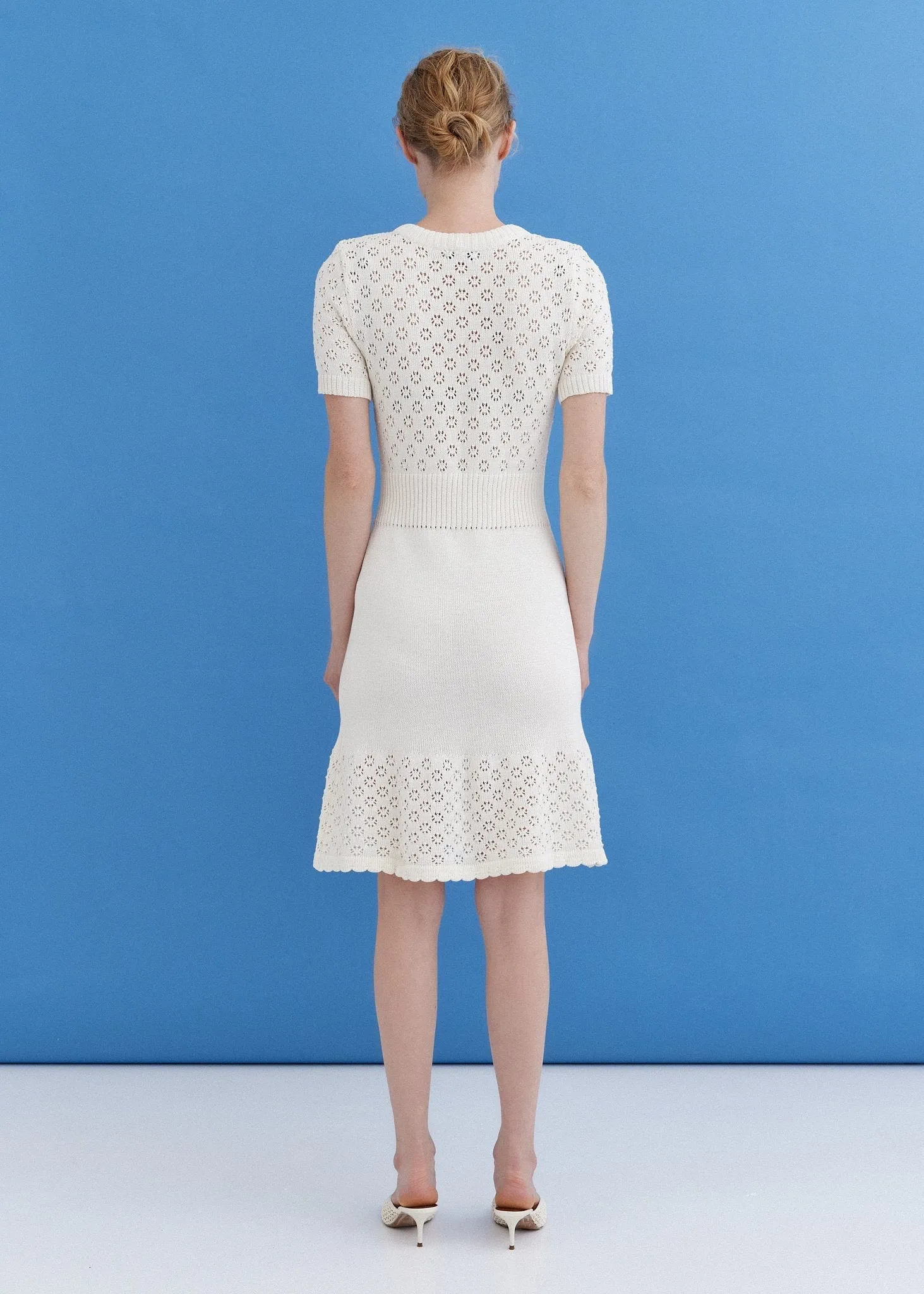 Knitted Cotton Lace Dress sold by Ivalo.com product image thumbnail 5