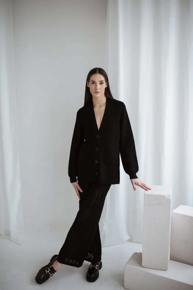 Merino Wool Lace Knit Pants sold by Ivalo.com product image thumbnail 4