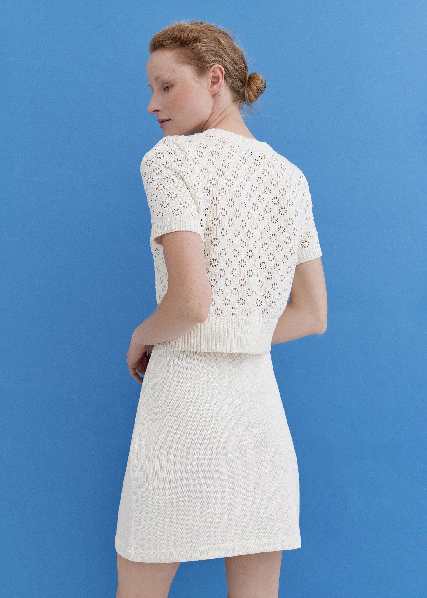 Knitted Cotton Lace Top sold by Ivalo.com product image thumbnail 2