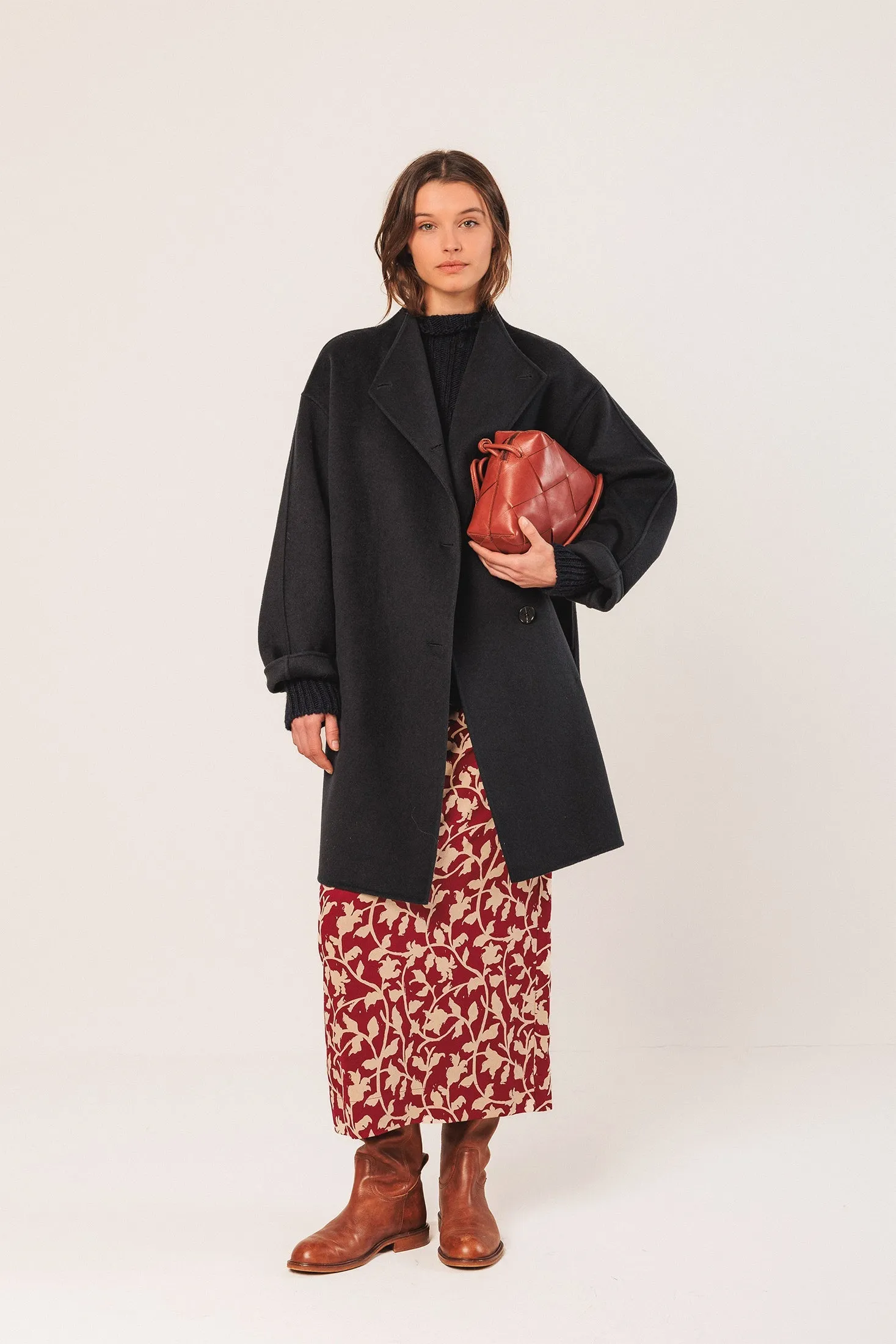 Viscose Pencil Skirt Red sold by Ivalo.com product image thumbnail 5