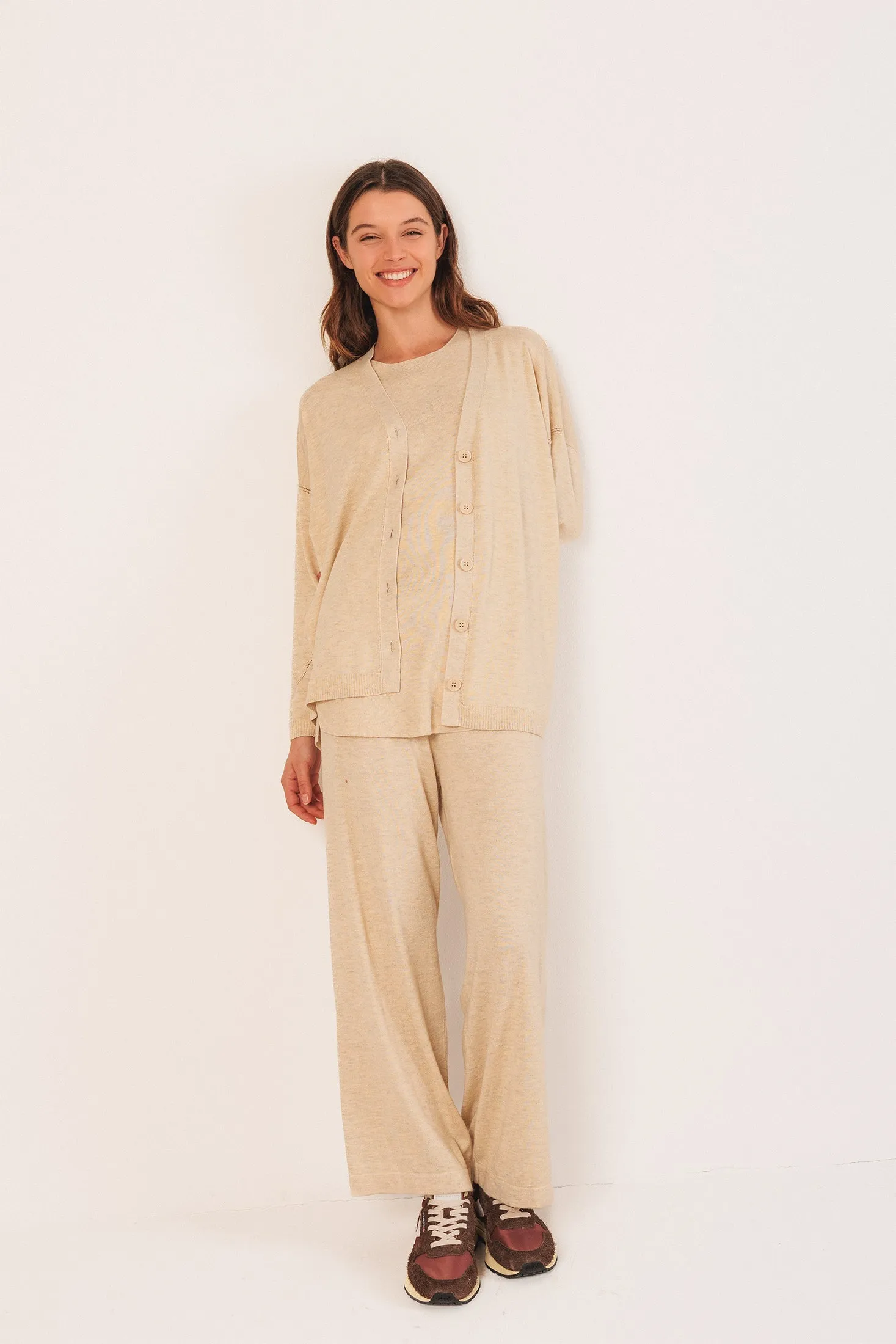 Long Buttoned Vest Beige sold by Ivalo.com product image thumbnail 5