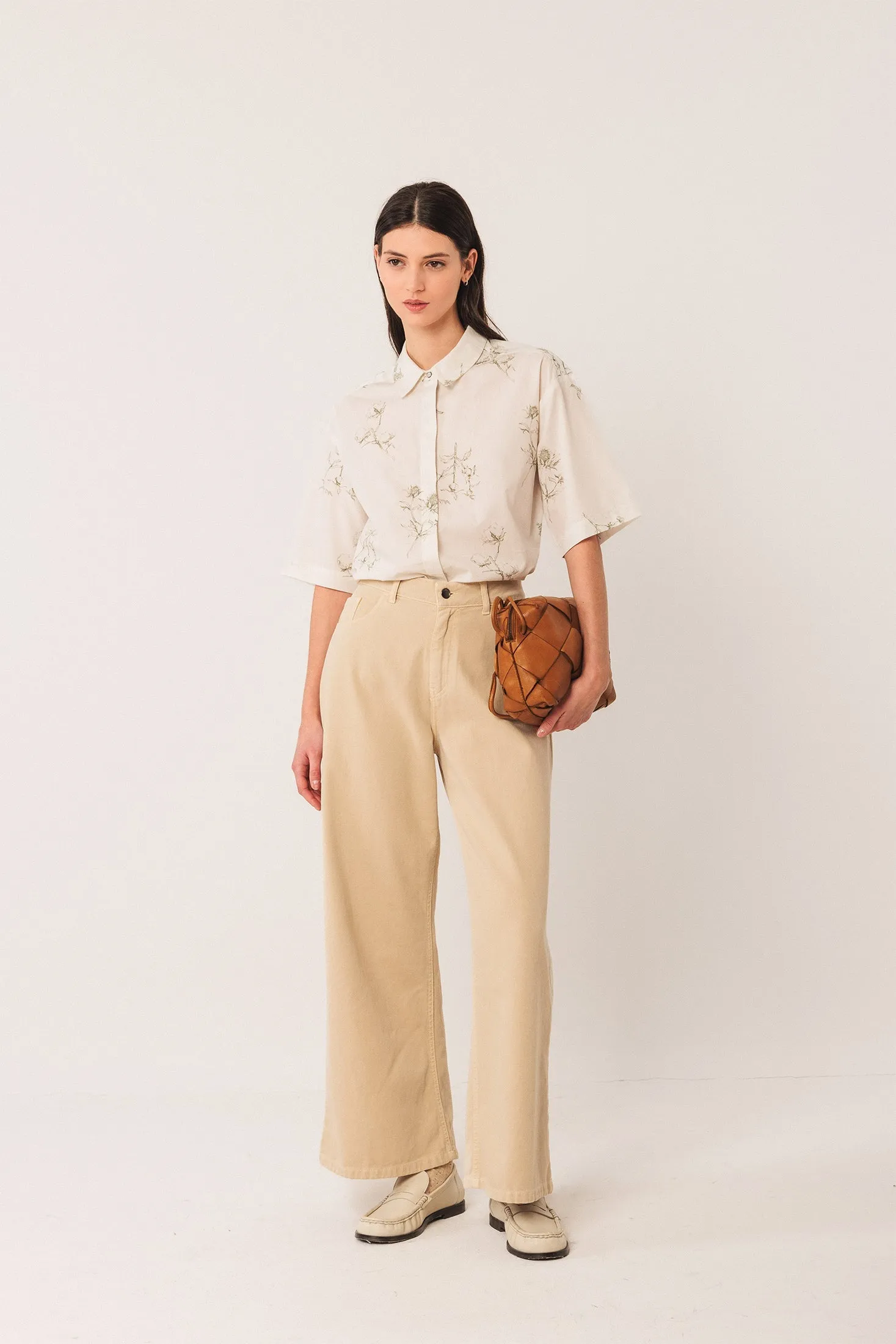 Printed Poplin Shirt Green sold by Ivalo.com product image thumbnail 2