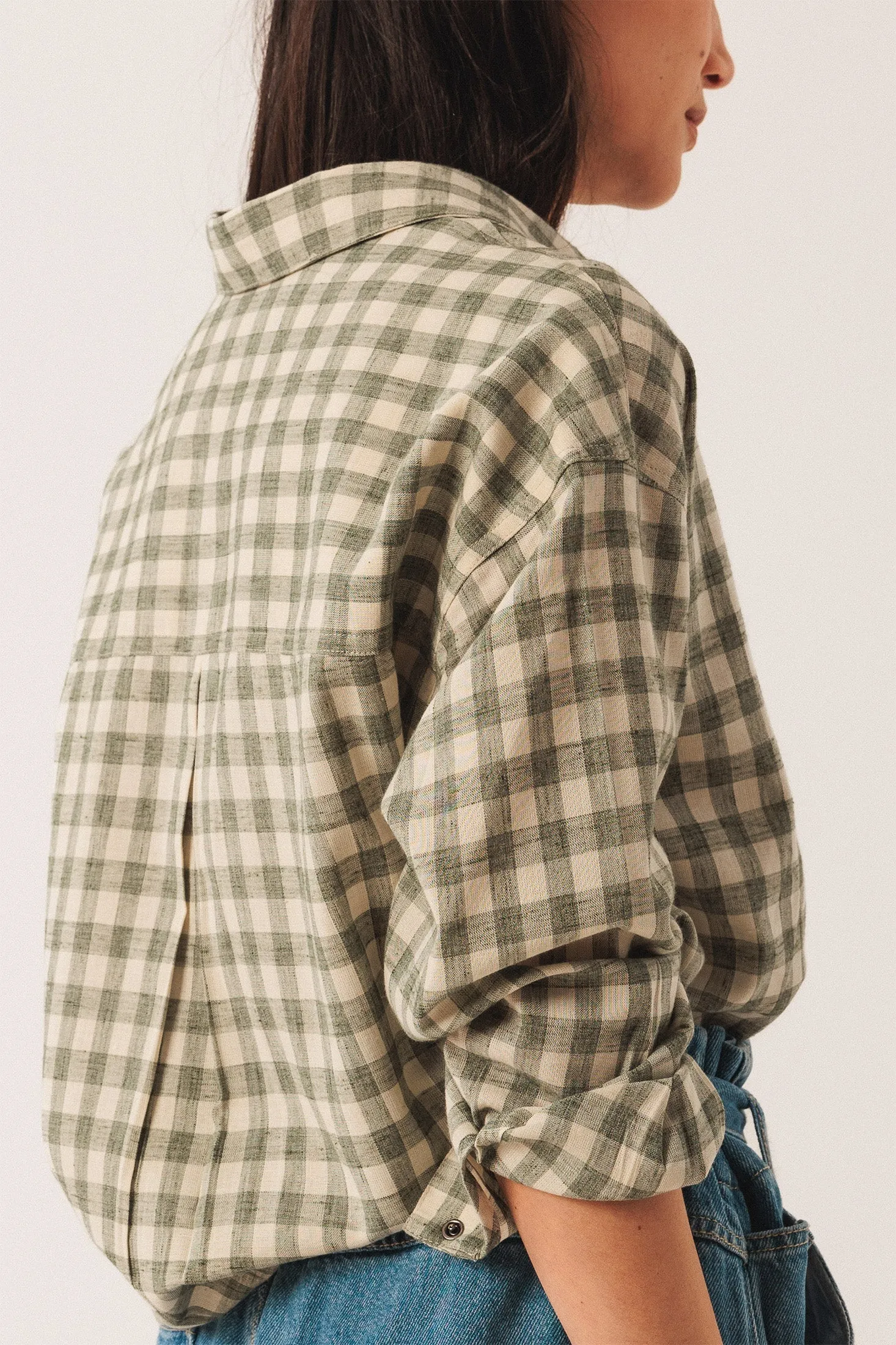 Vichy-Checkered Shirt Green sold by Ivalo.com product image thumbnail 3