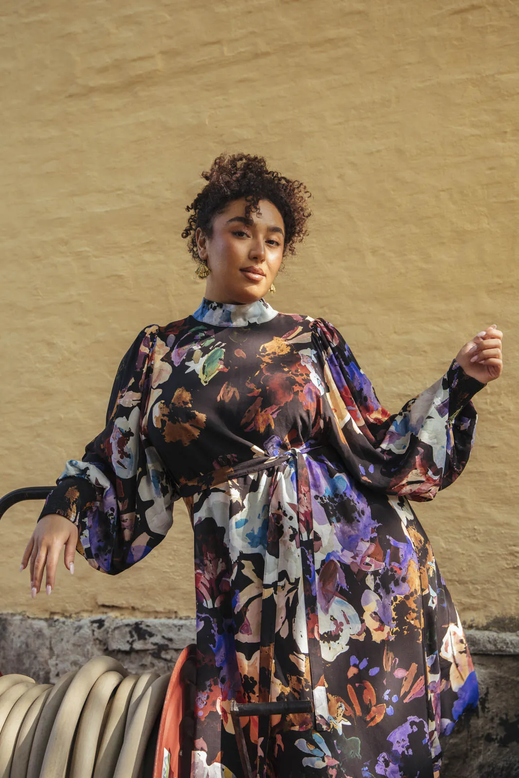 Puff Dress Black Anemone sold by Ivalo.com