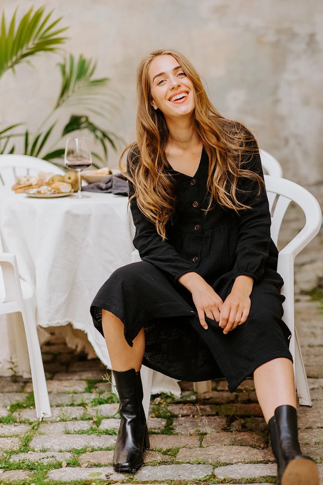 Button Dress Black sold by Ivalo.com product image thumbnail 5