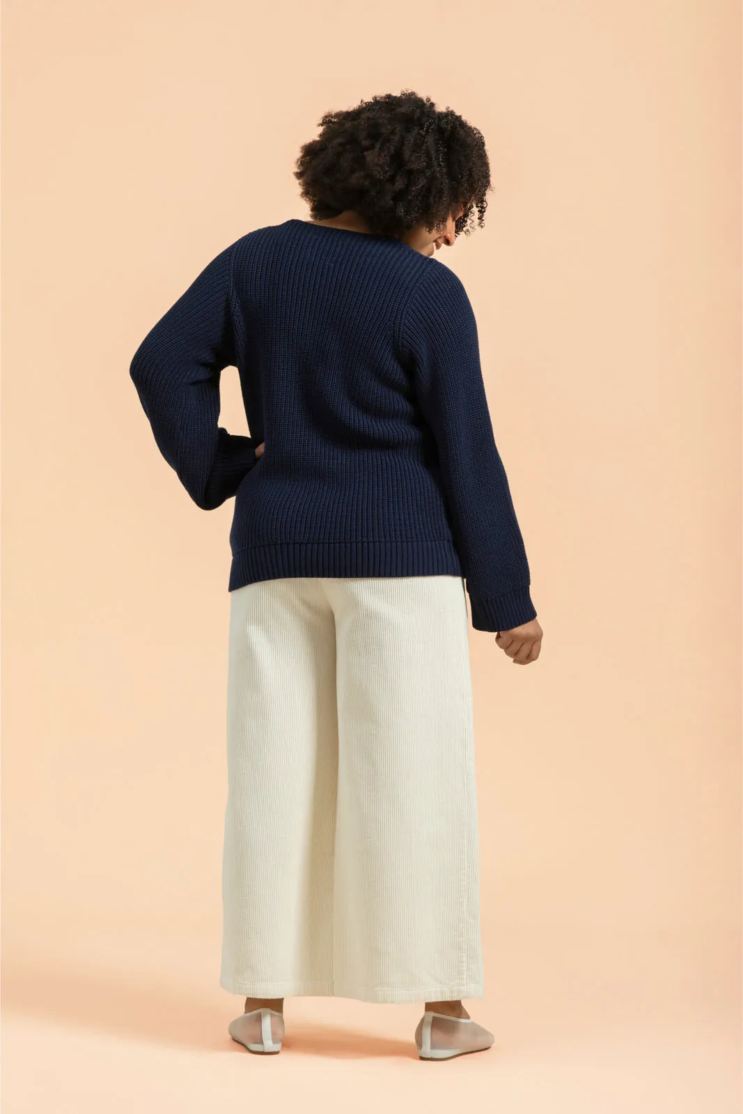 V-neck Jumper Navy sold by Ivalo.com product image thumbnail 5