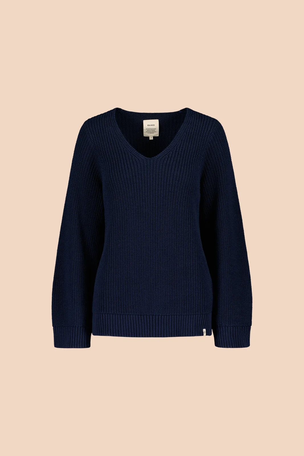 V-neck Jumper Navy sold by Ivalo.com product image thumbnail 2