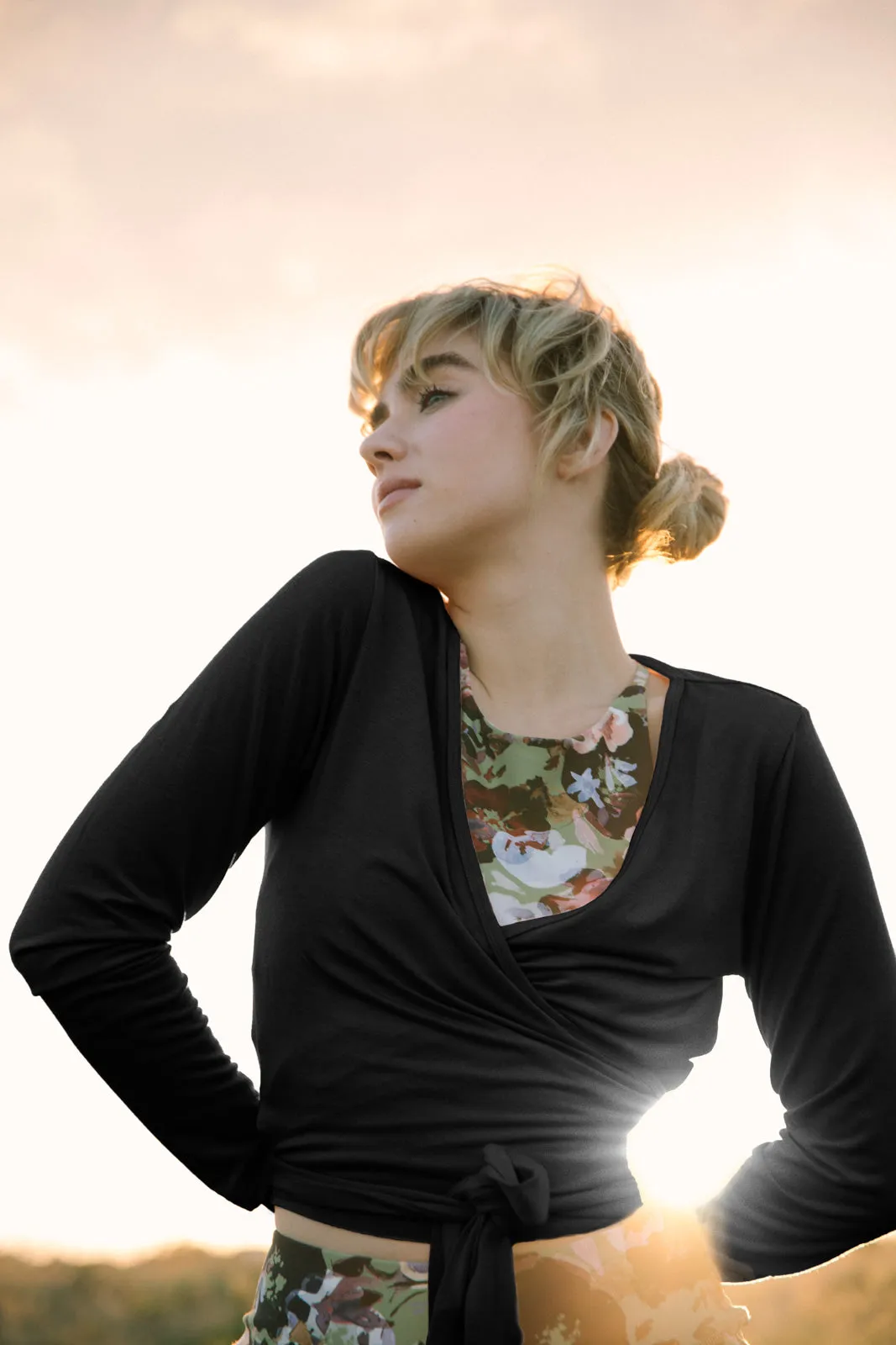 Wrap Top Black sold by Ivalo.com product image thumbnail 2