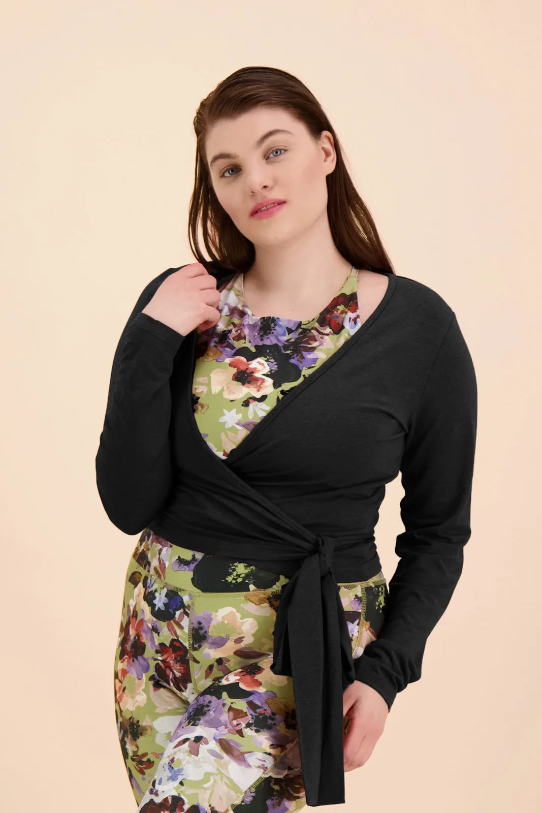 Wrap Top Black sold by Ivalo.com