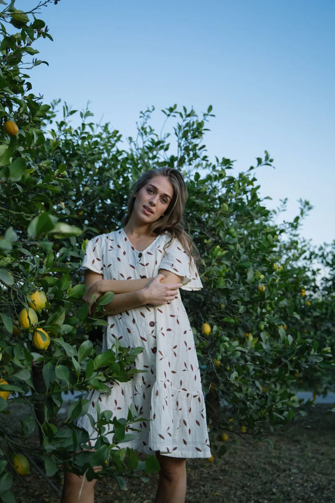 Frill Button Dress Wind sold by Ivalo.com product image thumbnail 2