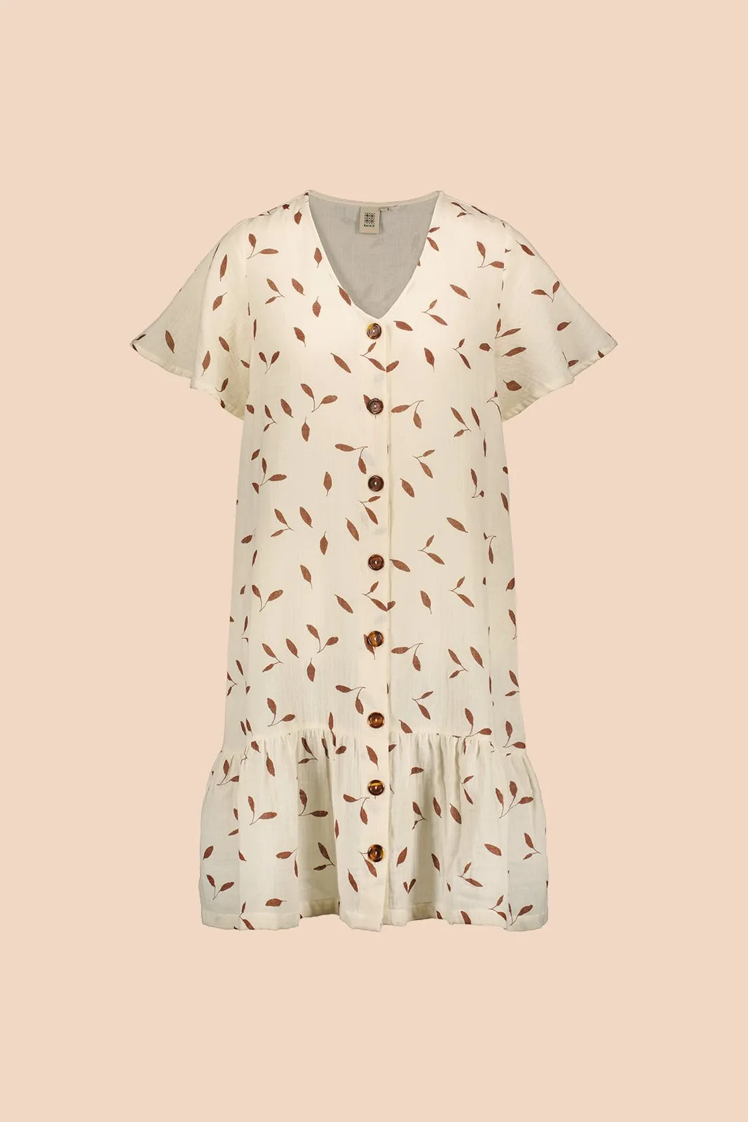 Frill Button Dress Wind sold by Ivalo.com