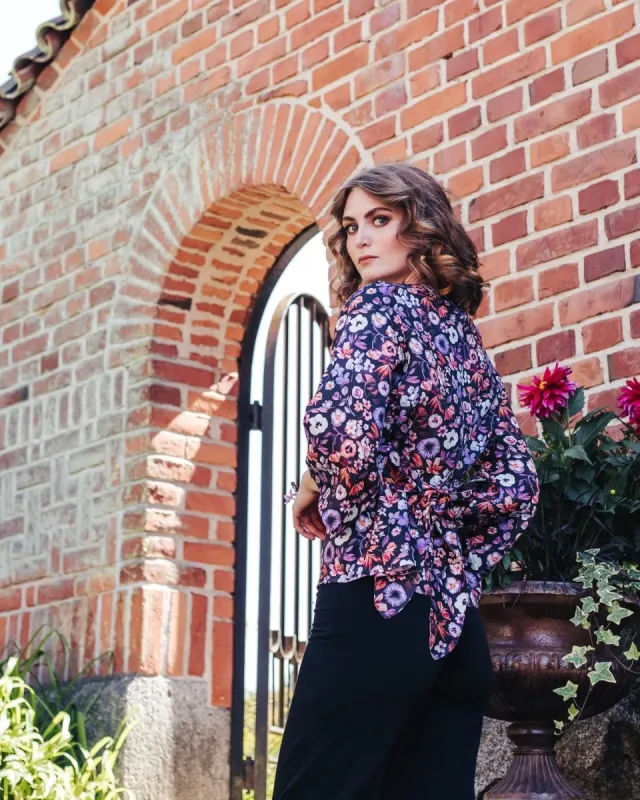 Ophelia Blouse Violettes sold by Ivalo.com