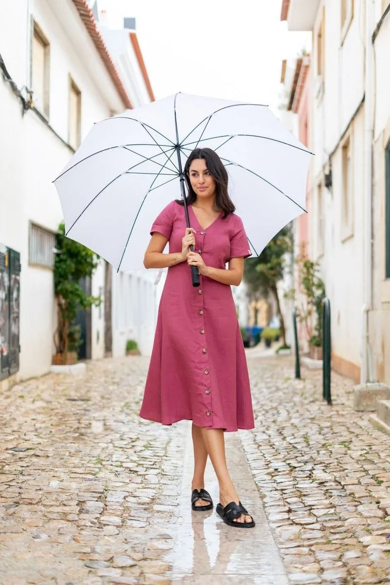 Penelope Dress Mulberry sold by Ivalo.com