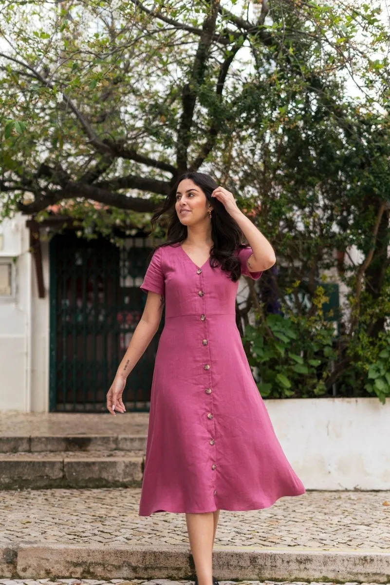 Penelope Dress Mulberry sold by Ivalo.com product image thumbnail 5