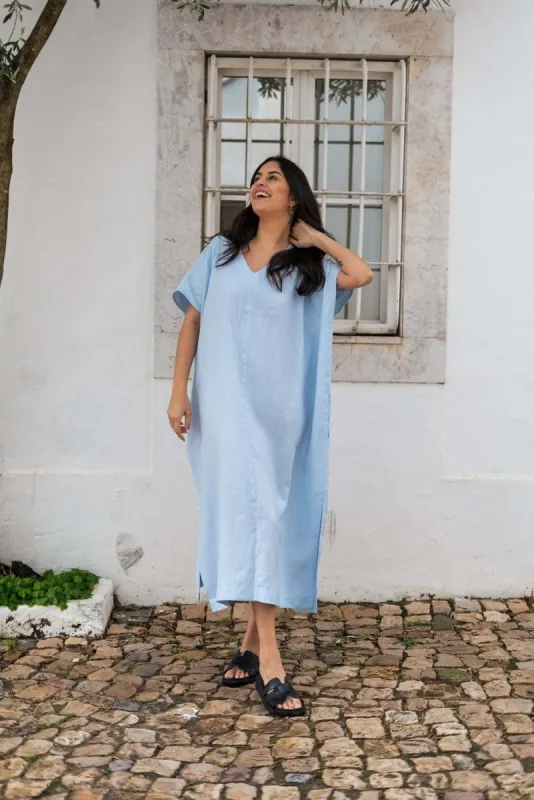 Naomi Dress Sky Blue sold by Ivalo.com