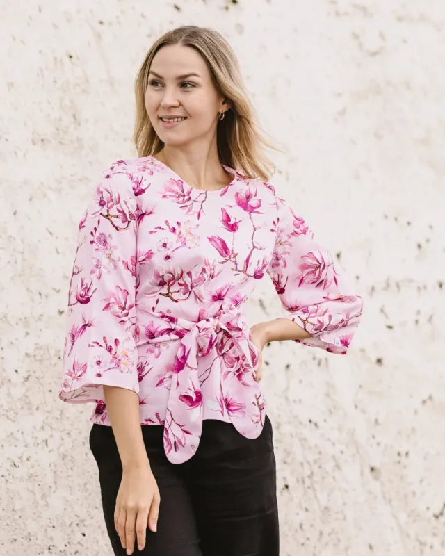 Ophelia Blouse Ballet of Blossoms Pink sold by Ivalo.com