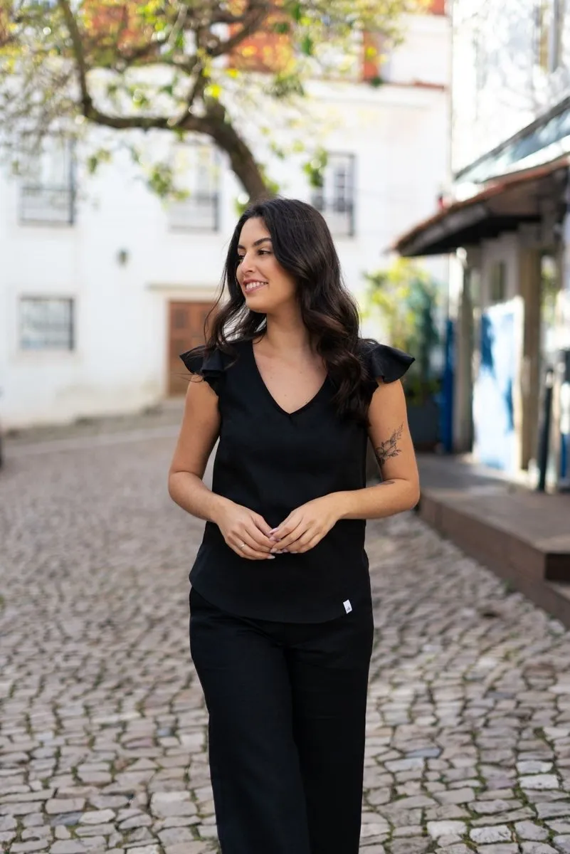 Sofia Top Black sold by Ivalo.com