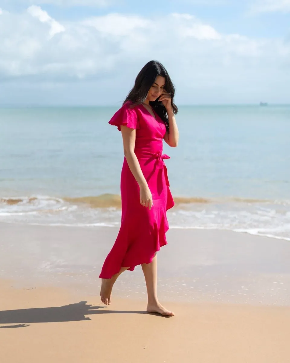 Annika Dress Peacock Pink sold by Ivalo.com product image thumbnail 3