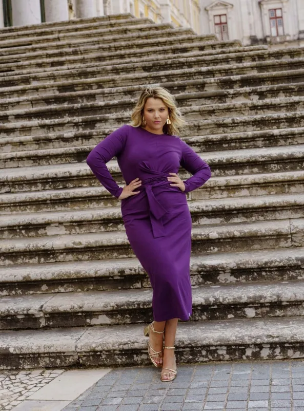 Zoey Dress Royal Violet sold by Ivalo.com