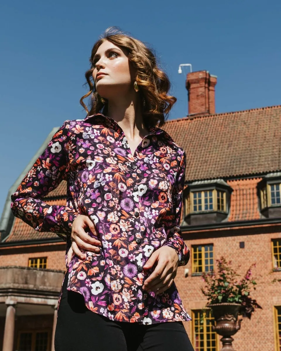 Chloe Button-up Shirt Violettes sold by Ivalo.com