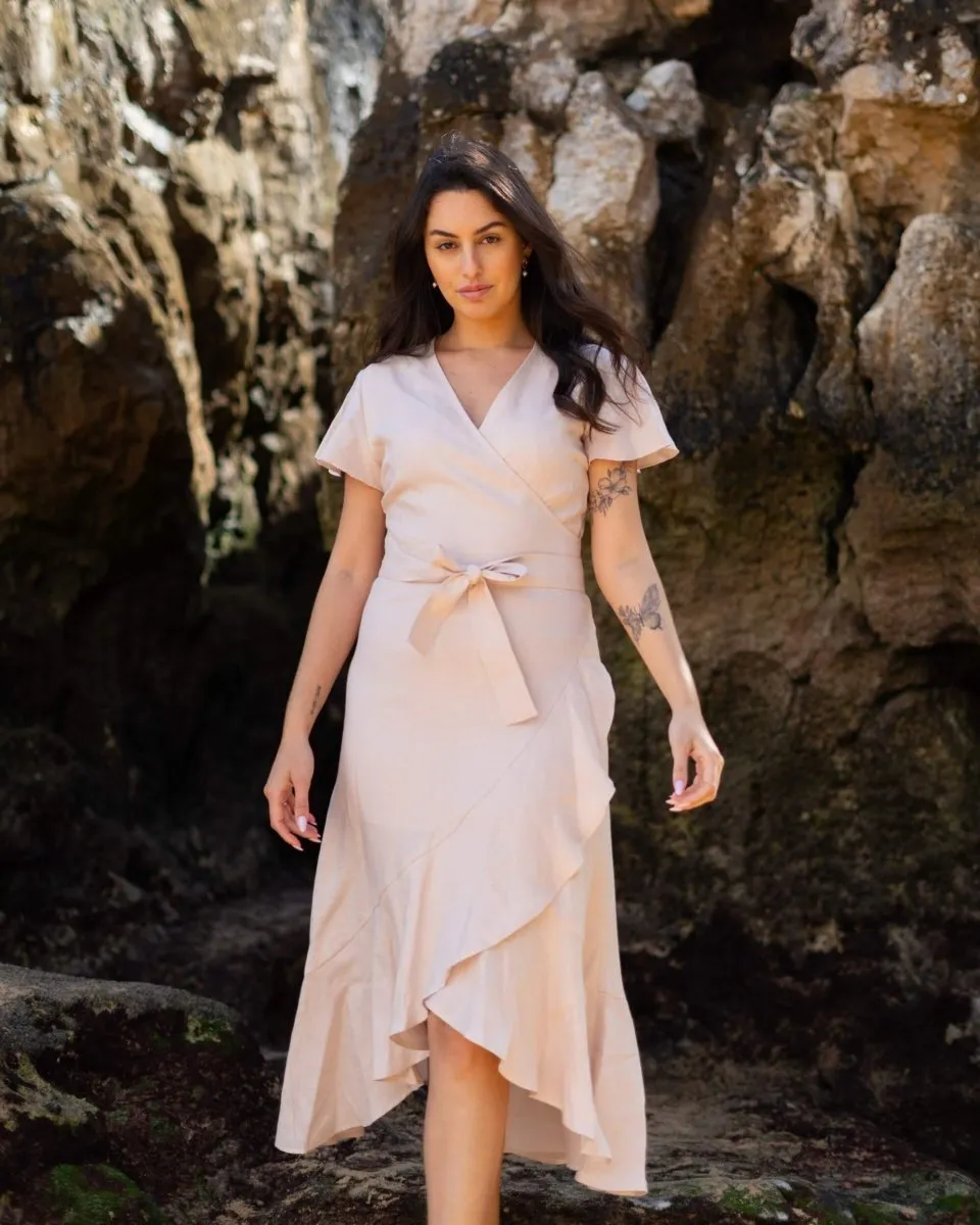 Annika Dress Sandshell Beige sold by Ivalo.com product image thumbnail 5