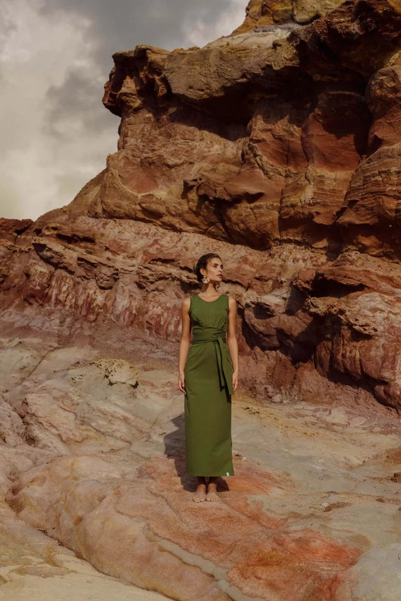 Maya Dress Chive sold by Ivalo.com product image thumbnail 5