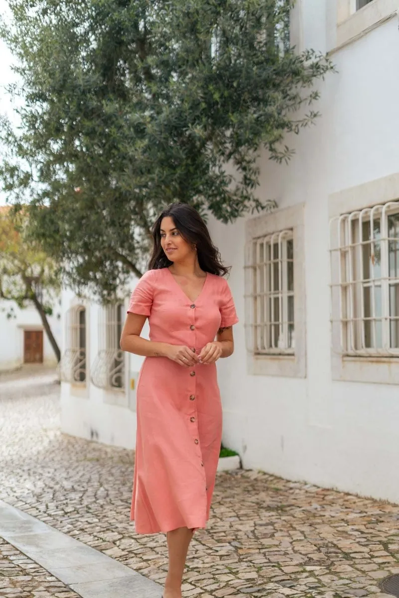 Penelope Dress Papaya Orange sold by Ivalo.com product image thumbnail 3