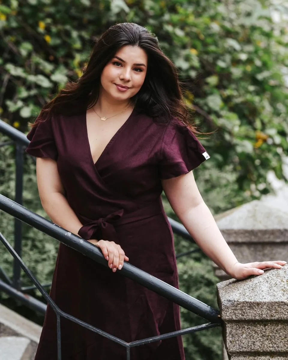 Annika Dress Merlot Red sold by Ivalo.com product image thumbnail 3